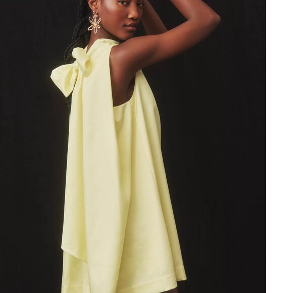 Bow Mini Shift Dress by Sunday in Brooklyn from Anthropologie - Picture 1 of 11